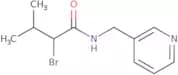 2-Bromo-3-methyl-N-(pyridin-3-ylmethyl)butanamide