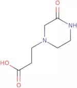 3-(3-Oxopiperazin-1-yl)propanoic acid