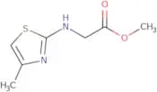 Methyl 2-[(4-methyl-1,3-thiazol-2-yl)amino]acetate