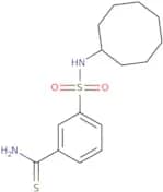 3-(Cyclooctylsulfamoyl)benzene-1-carbothioamide