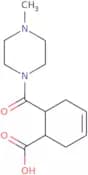6-(4-Methylpiperazine-1-carbonyl)cyclohex-3-ene-1-carboxylic acid