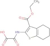 {[3-(Ethoxycarbonyl)-4,5,6,7-tetrahydro-1-benzothiophen-2-yl]carbamoyl}formic acid