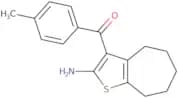 3-(4-Methylbenzoyl)-4H,5H,6H,7H,8H-cyclohepta[b]thiophen-2-amine