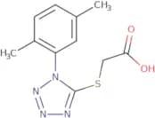 2-{[1-(2,5-Dimethylphenyl)-1H-1,2,3,4-tetrazol-5-yl]sulfanyl}acetic acid