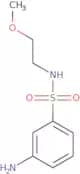 3-Amino-N-(2-methoxyethyl)benzene-1-sulfonamide