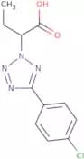 2-[5-(4-Chlorophenyl)-2H-1,2,3,4-tetrazol-2-yl]butanoic acid