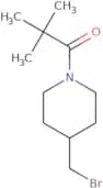 1-[4-(Bromomethyl)piperidin-1-yl]-2,2-dimethylpropan-1-one