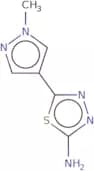 5-(1-Methyl-1H-pyrazol-4-yl)-1,3,4-thiadiazol-2-amine