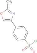 4-(2-Methyl-1,3-oxazol-4-yl)benzenesulfonyl chloride