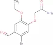 2-(5-Bromo-2-ethoxy-4-formylphenoxy)acetamide