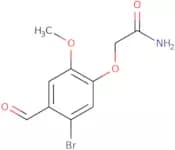 2-(5-Bromo-4-formyl-2-methoxyphenoxy)acetamide