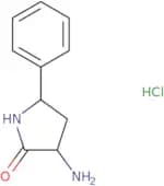 rac-(3R,5R)-3-Amino-5-phenylpyrrolidin-2-one hydrochloride
