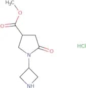 Methyl 1-(azetidin-3-yl)-5-oxopyrrolidine-3-carboxylate hydrochloride