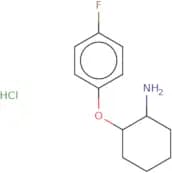 2-(4-Fluorophenoxy)cyclohexan-1-amine hydrochloride