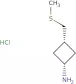 rac-(1S,3S)-3-[(Methylsulfanyl)methyl]cyclobutan-1-amine hydrochloride