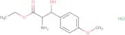 Ethyl 2-amino-3-hydroxy-3-(4-methoxyphenyl)propanoate hydrochloride