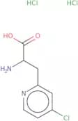2-Amino-3-(4-chloropyridin-2-yl)propanoic acid dihydrochloride