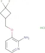3-[(3,3-Difluorocyclobutyl)methoxy]pyridin-2-amine hydrochloride