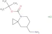 tert-Butyl 7-(aminomethyl)-4-azaspiro[2.5]octane-4-carboxylate hydrochloride