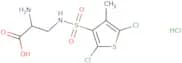 2-Amino-3-(2,5-dichloro-4-methylthiophene-3-sulfonamido)propanoic acid hydrochloride