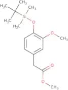 Methyl 2-{4-[(tert-butyldimethylsilyl)oxy]-3-methoxyphenyl}acetate