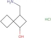 3-(Aminomethyl)spiro[3.3]heptan-1-ol hydrochloride