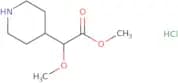 Methyl 2-methoxy-2-(piperidin-4-yl)acetate hydrochloride
