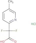 2,2-Difluoro-2-(5-methylpyridin-2-yl)acetic acid hydrochloride