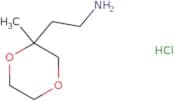 2-(2-Methyl-1,4-dioxan-2-yl)ethan-1-amine hydrochloride