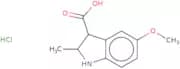 5-Methoxy-2-methyl-2,3-dihydro-1H-indole-3-carboxylic acid hydrochloride