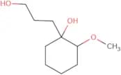 1-(3-Hydroxypropyl)-2-methoxycyclohexan-1-ol