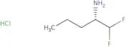 (2S)-1,1-Difluoropentan-2-amine hydrochloride