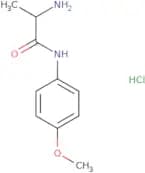 (2R)-2-Amino-N-(4-methoxyphenyl)propanamide hydrochloride