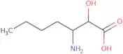 3-Amino-2-hydroxyheptanoic acid