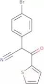 2-(4-Bromophenyl)-3-oxo-3-(thiophen-2-yl)propanenitrile