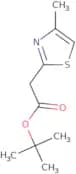 tert-Butyl 2-(4-methyl-1,3-thiazol-2-yl)acetate