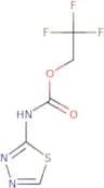 2,2,2-Trifluoroethyl N-(1,3,4-thiadiazol-2-yl)carbamate