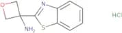 3-(1,3-Benzothiazol-2-yl)oxetan-3-amine hydrochloride