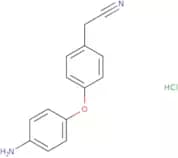 2-[4-(4-Aminophenoxy)phenyl]acetonitrile hydrochloride