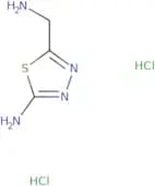 5-(Aminomethyl)-1,3,4-thiadiazol-2-amine dihydrochloride
