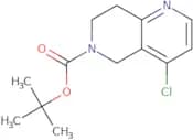 tert-Butyl 4-chloro-7,8-dihydro-1,6-naphthyridine-6(5H)-carboxylate
