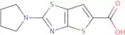 2-(Pyrrolidin-1-yl)thieno[2,3-d][1,3]thiazole-5-carboxylic acid