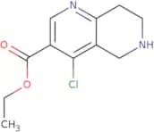 Ethyl 4-chloro-5,6,7,8-tetrahydro-1,6-naphthyridine-3-carboxylate