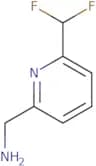 [6-(Difluoromethyl)pyridin-2-yl]methanamine