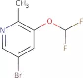 5-Bromo-3-(difluoromethoxy)-2-methylpyridine