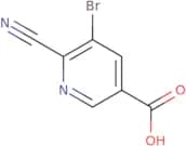 5-Bromo-6-cyanopyridine-3-carboxylic acid
