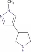 1-Methyl-4-(pyrrolidin-3-yl)-1H-pyrazole