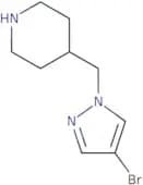 4-[(4-Bromo-1H-pyrazol-1-yl)methyl]piperidine
