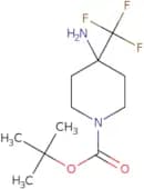 tert-butyl 4-amino-4-(trifluoromethyl)piperidine-1-carboxylate