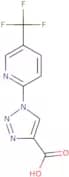 1-[5-(Trifluoromethyl)pyridin-2-yl]-1H-1,2,3-triazole-4-carboxylic acid